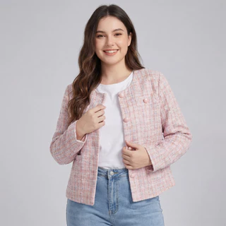 เสื้อคลุมทวิต แขนยาว มีไซส์ S-7XL สีพาสเทลหวานๆ งานทอละเอียด มีกระเป๋าหน้า ดีไซน์เกาหลี