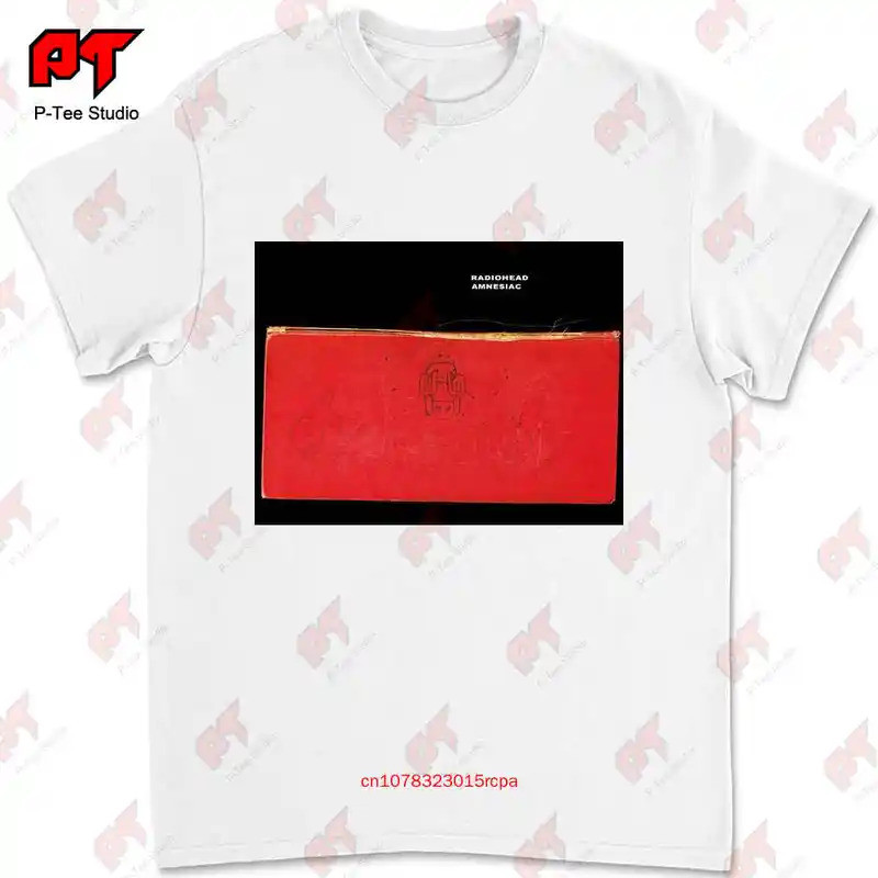 เสื้อยืดปกซีดีไวนิล Radiohead Amnesiac M0YQ