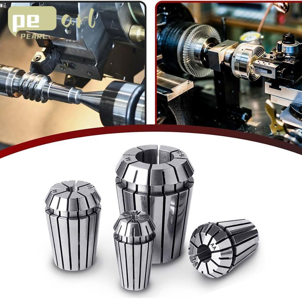 PEARLTH ER Collet, 1mm-8mm ER11 Spring Collet, 1/8 "เจาะ Collet CNC แกะสลัก