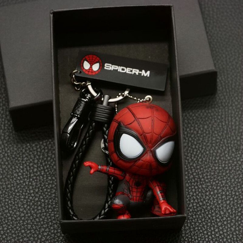 พวงกุญแจ Avengers Spider Man พวงกุญแจแฟชั่น Spider Man ของที่ระลึกขายดี