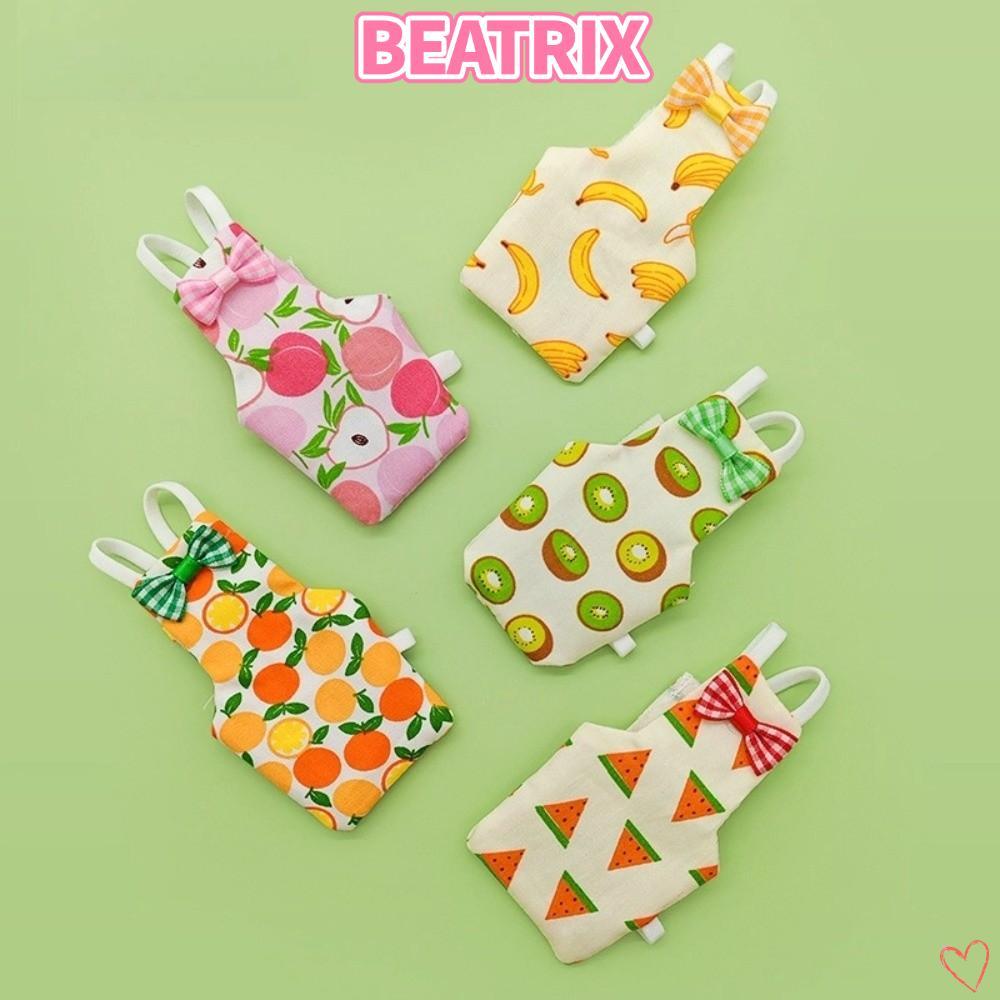 บีทริกซ์‌ ผ้าอ้อมนกแก้ว, หูกระต่ายผลไม้ที่มีสีสันนกแก้วชุดเที่ยวบิน, เก็บนกสะอาดระบายอากาศล้างทําความสะอาดได้สัตว์เลี้ยงนกผ้ากันเปื้อนสวมใส่ทุกวัน