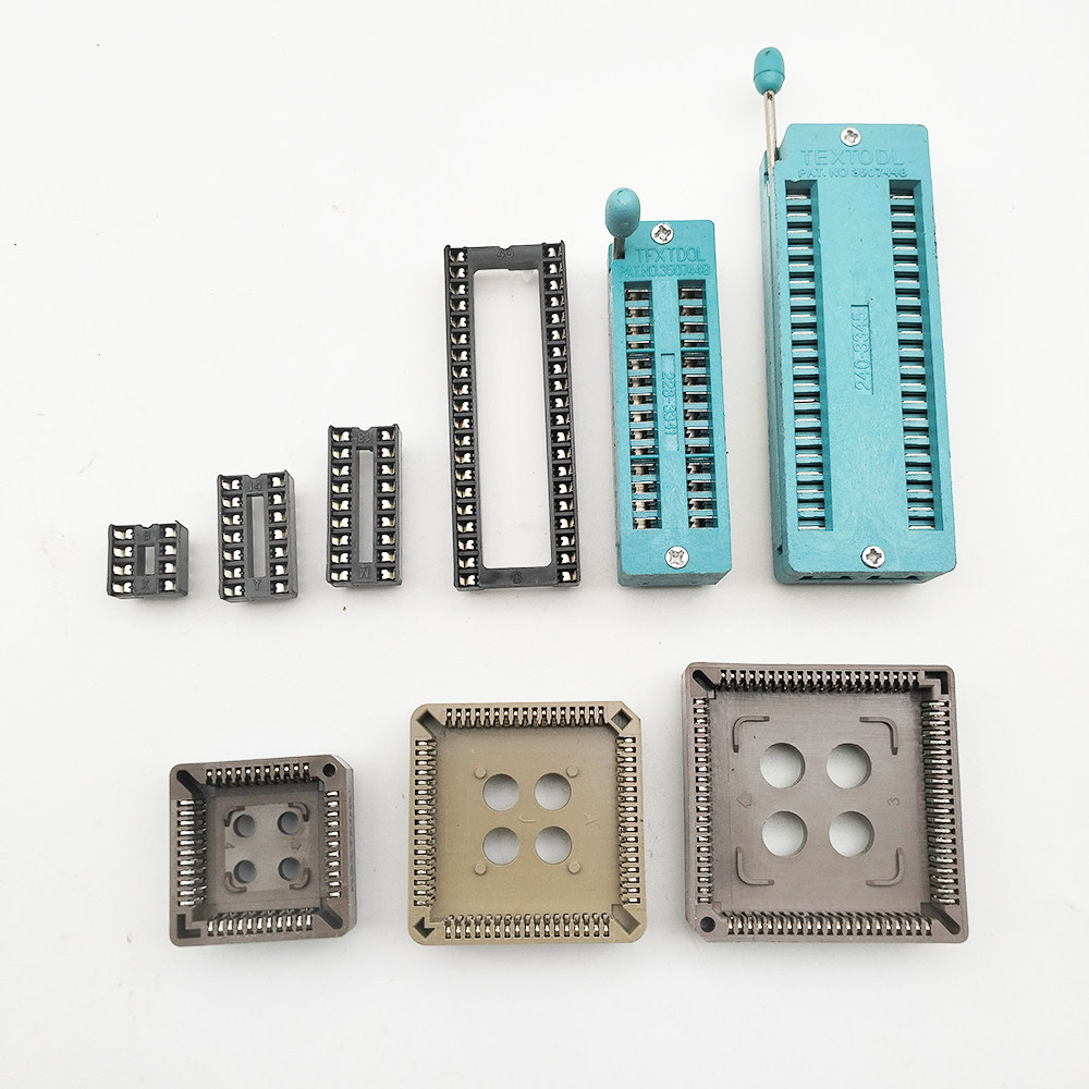 8 14 16 18 20 24 28 40P Slot I C Seat Chip Base Locking Seat PLC44 68 84