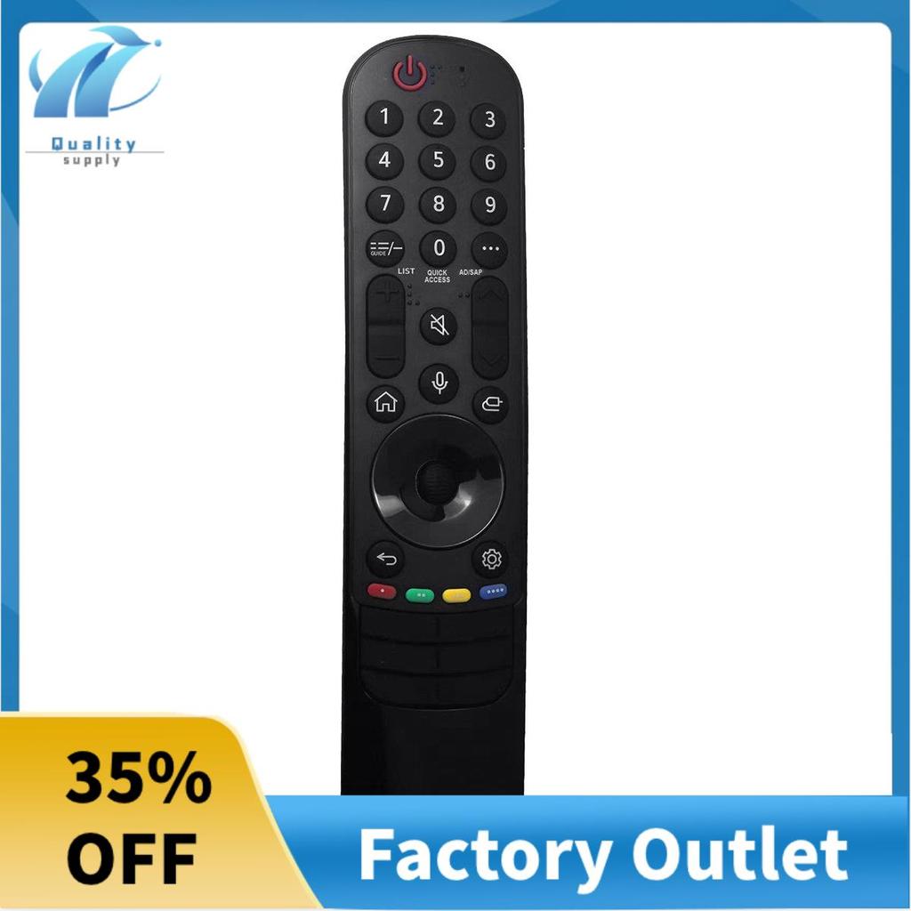 เปลี่ยนรีโมทคอนโทรล MR22GA สําหรับสมาร์ททีวีอินฟราเรดระยะไกลสําหรับ OLED QNED NanoCell UHD ใช้งานง่า