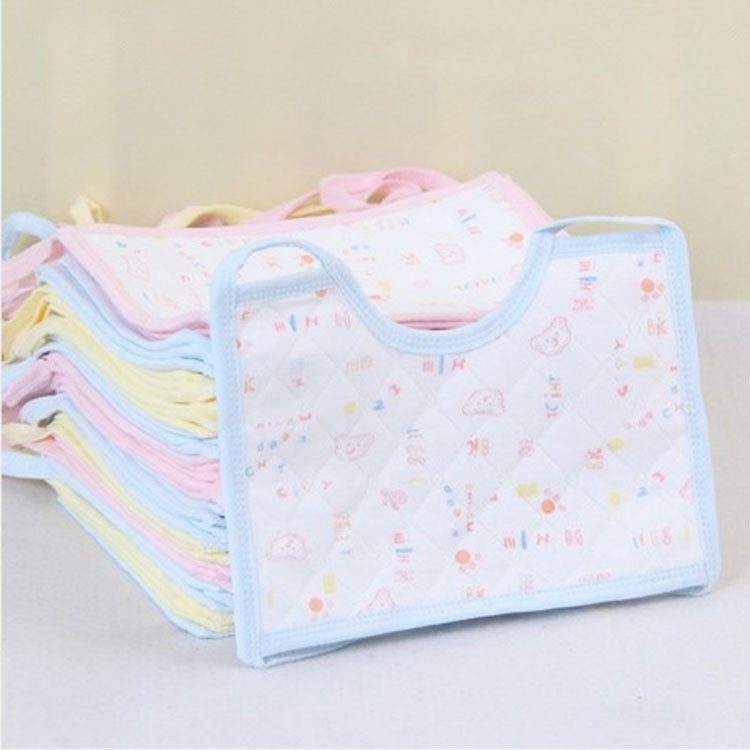 秋冬易清洗新生儿儿童围嘴 婴儿绑带吃饭围兜 棉质围兜型口水巾Autumn and winter easy to clean newborn children bib babytevkykw123th2