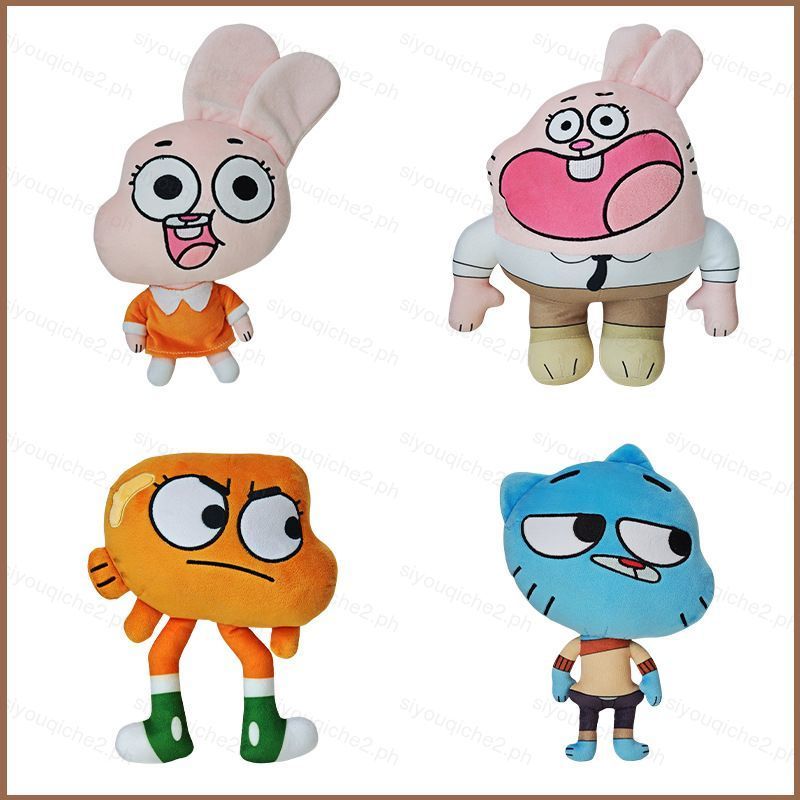 SY2 The Amazing World of Gumball ตุ๊กตาตุ๊กตาของขวัญสําหรับสาวตกแต่งบ้านตุ๊กตาของเล่นหมอนเบาะ YS2