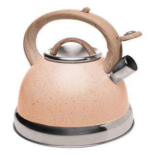 Chaleira de Indução 3L Lyor Granito Chef Bege Alumínio