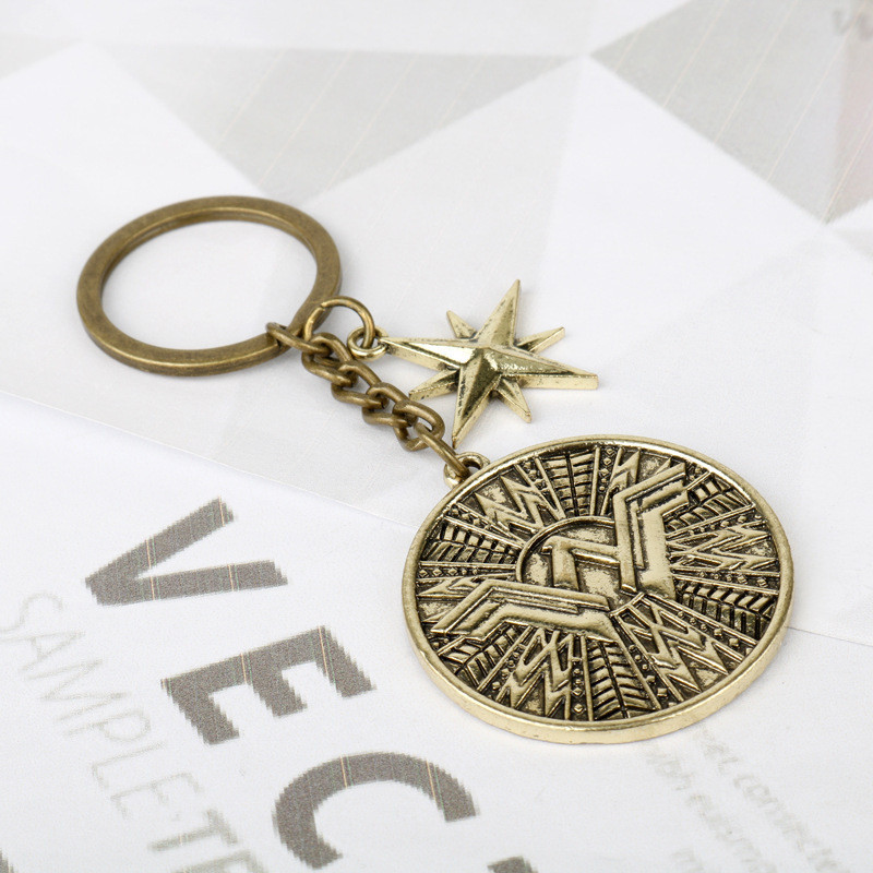 ยุโรปภาพยนตร์อเมริกัน Merchandise Wonder Woman Wonder Women พวงกุญแจจี้รถ 0118hw