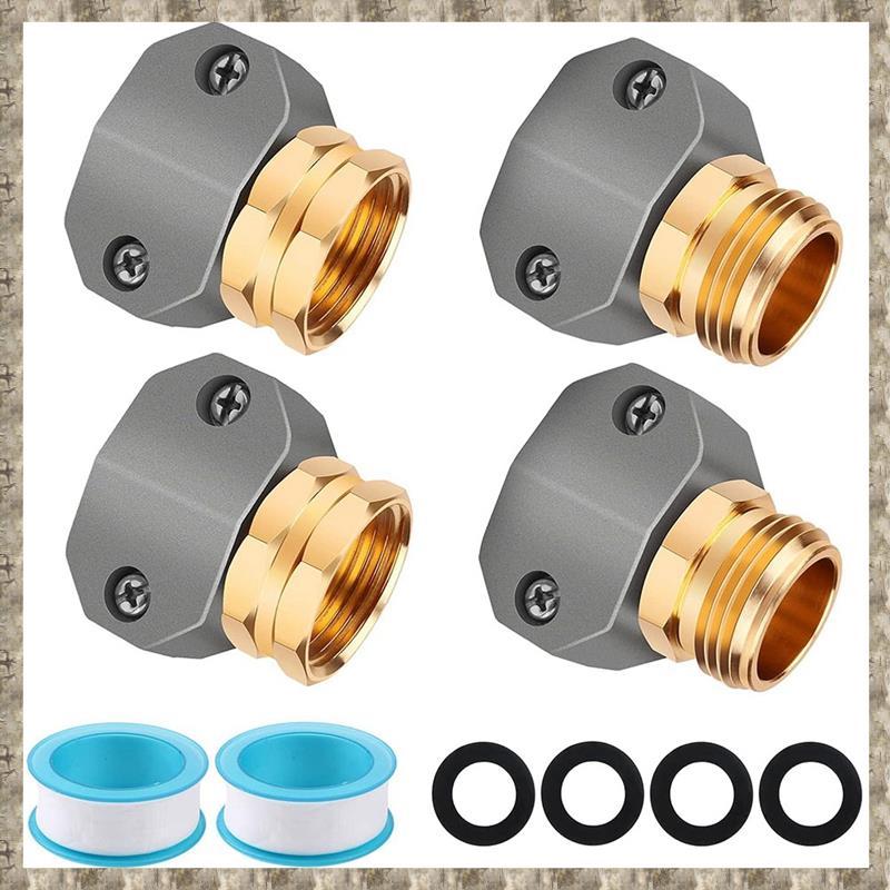 [zv0อืม8ฉัน] ชุดปลายท่อสวนชายและหญิง(2ชิ้น),เหมาะสําหรับชุดซ่อมท่อ3/4นิ้วและ5/8นิ้ว