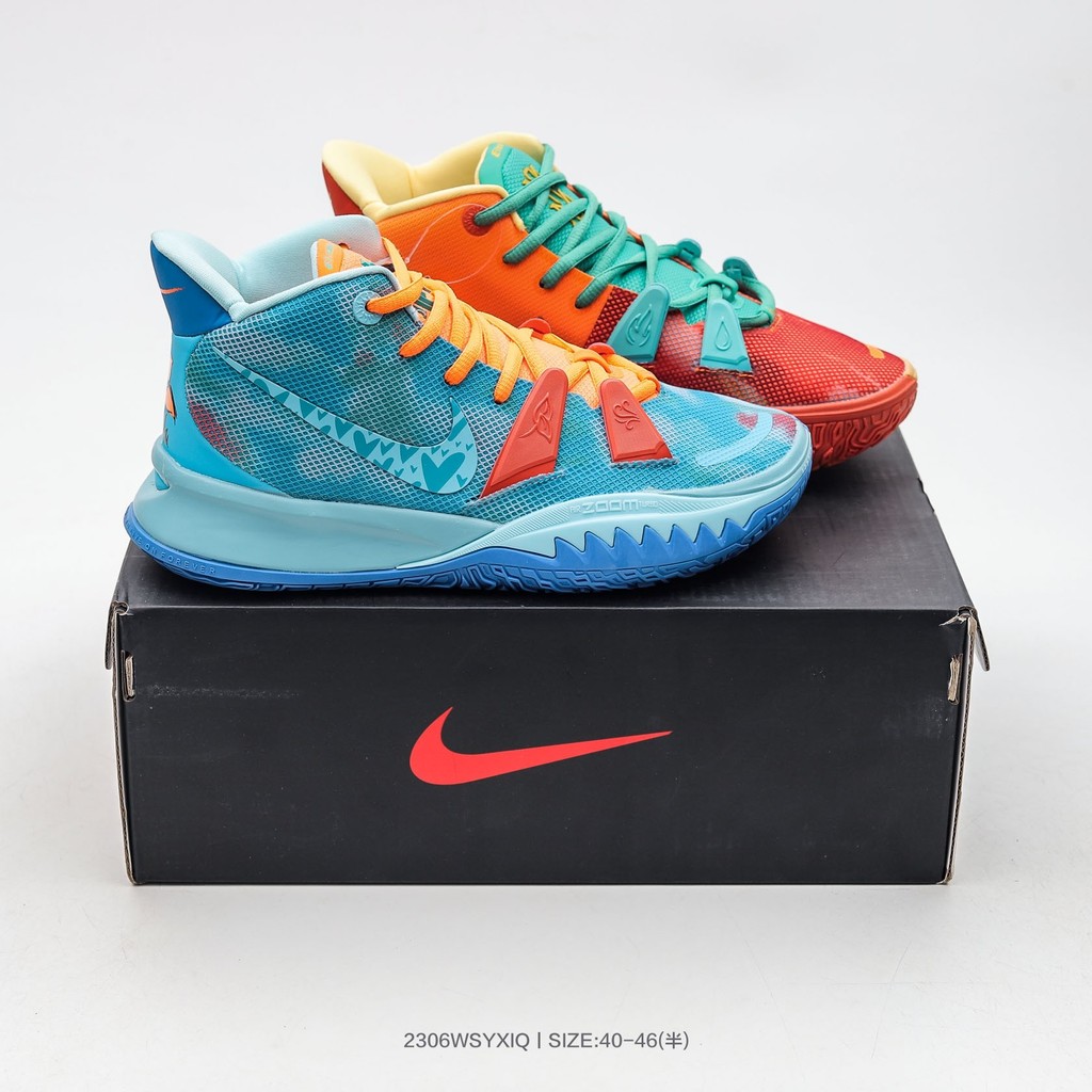 NK Kyrie 7 Irving 7th Generation Indoor Casual Sports Mid Top รองเท้าบาสเก็ตบอล