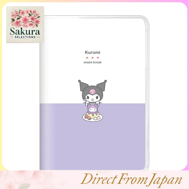 Kamio Japan Sanrio Characters 2026 B6 Monthly Planner Snack Break Series (Starting October 2025)