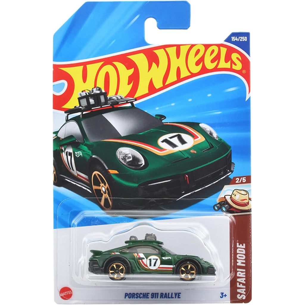 Hot Wheels No.154 Safari Mode Porsche 911 Rallye JFN78