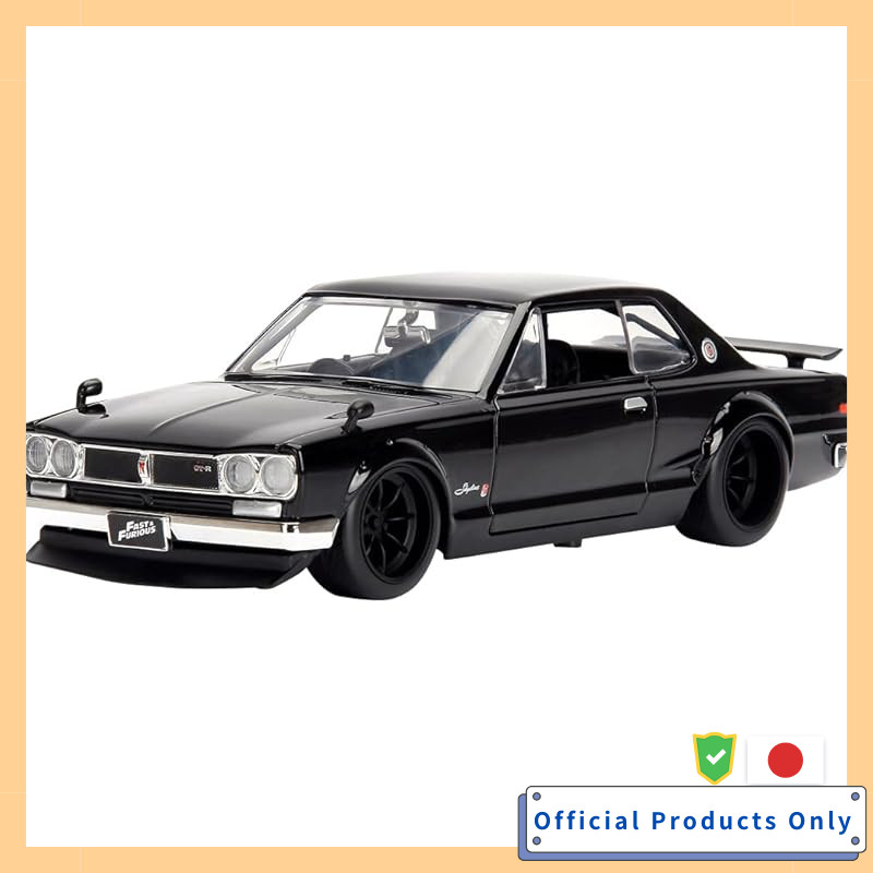 Jada Toys Nissan Skyline 2000 GT-R Black F&F Completed Model 1/24