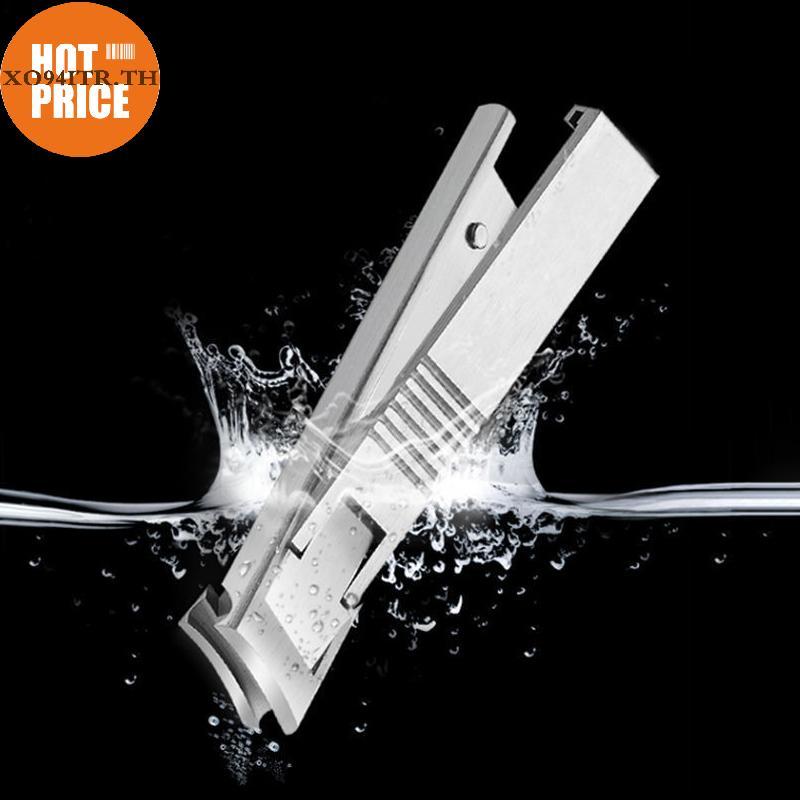 XOITR 1PC แบบพกพา Ultra-thin พับเล็บ Clipper สแตนเลส Hand Toe เล็บ Clipper เครื่องตัด Trimmer Professional เล็บเครื่องมือ TH ราคา ถูกที่สุด ดีลบีเคเค แกลเลอรีภาพที่ 3