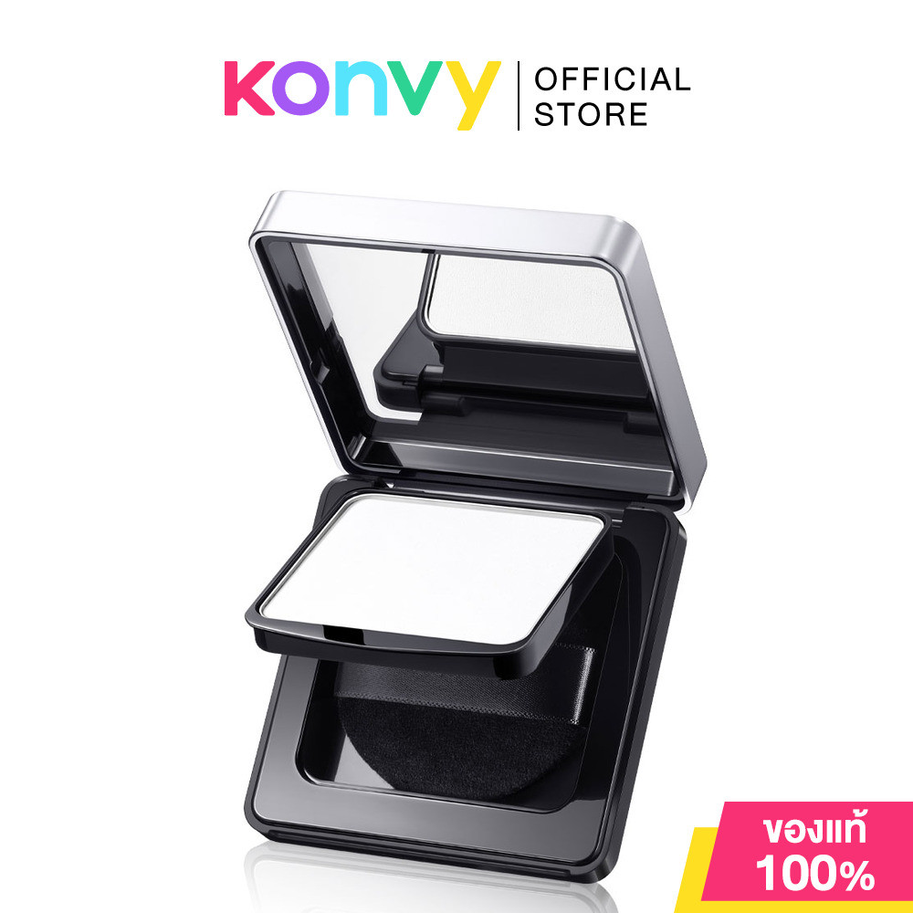 Carslan Black Magnet Soft Mist Powder [Sensitive Skin] 8g #02 White คาร์สแลน แป้งพัฟไม่ผสมรองพื้น.