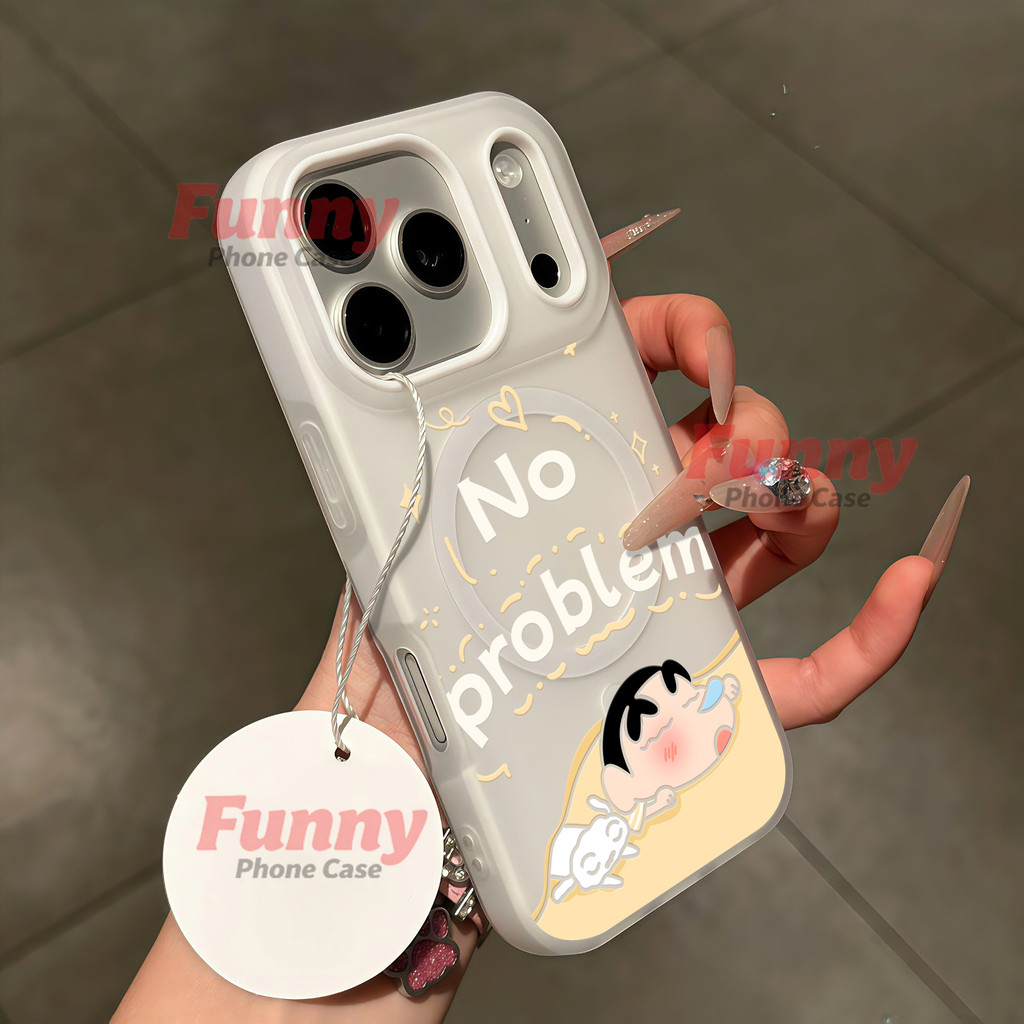 เคสซิลิโคนนุ่ม iPhone สัมผัสนุ่มนวล มีแม่เหล็ก สีโทนสดใส เข้ากับ iPhone 11 ถึง 17 ทุกรุ่น XPGDCXK005