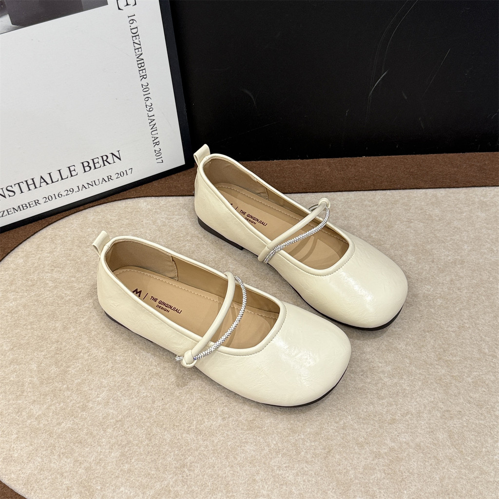 marry jane shoes รองเท้า marry jane รองเท้าMary Jane สำหรับผู้หญิงปี2025 สไตล์คลาสสิกและทันสมัย พื้น