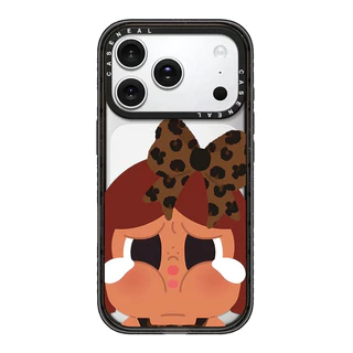 Drop proof โปร่งใส CASENEAL เคสโทรศัพท์ใสสําหรับ iPhone 17ProMax 17pro 17 16promax 16 15promax 14promax 13promax น่ารัก CRYBABY เคสแข็งอะคริลิค iPhone 13 กรณีคุณภาพสูง
