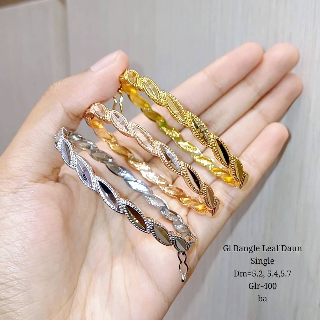 สร้อยข้อมือกําไลข้อมือใบเดียว GLR-400 VR