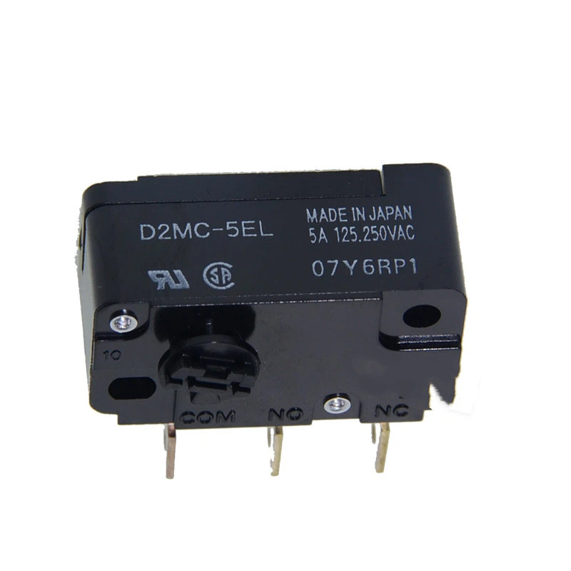 Omron สวิตช์ไมโครหมุนได้อย่างอ่อนโยน D2MC-5EL (D2MC-5E D2MC-5HL/5H/5F