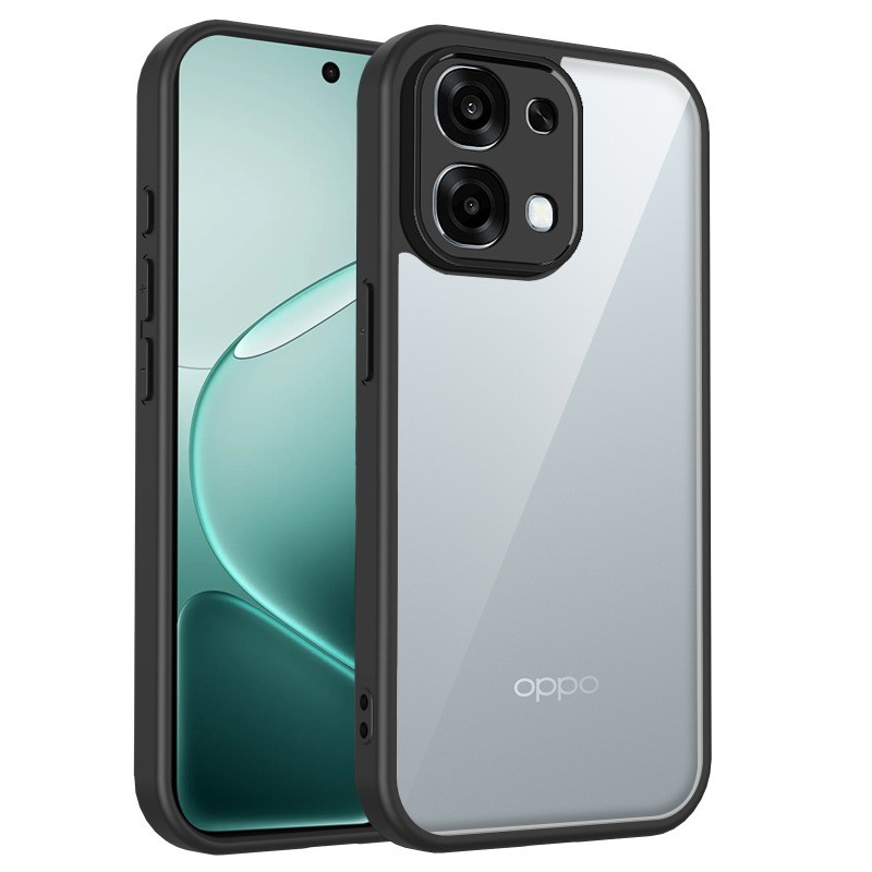 OPPO A6 Pro A6X A6t A3 A3X A5X A5i A5 Pro A6c A6s A3Pro A5iPro โปร่งใส Matte เคสโทรศัพท์ป้องกันกล้องกันกระแทกซิลิโคนแข็ง