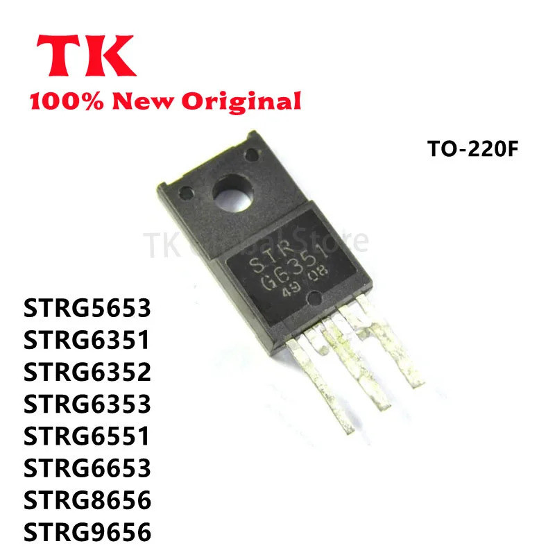 5 ชิ้น STRG6352 STRG651 STRG6653 STRG8656 STRG63 STRG6351 STRG9656 STRG5653 TO-220F Field Effect ทรานซิสเตอร์