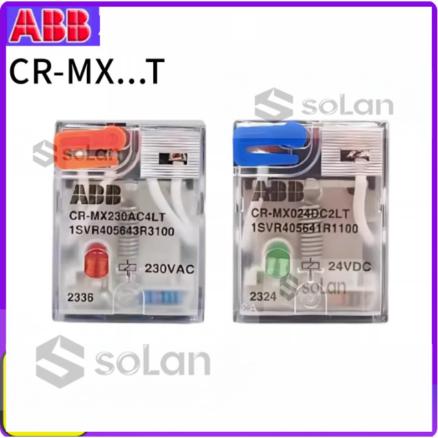ABB รีเลย์กลาง CR-MX024DC4L-MX230AC2L-MX230AC4L-MX024AC2L-MX024DC2L-MX024AC4L ใหม่เอี่ยม
