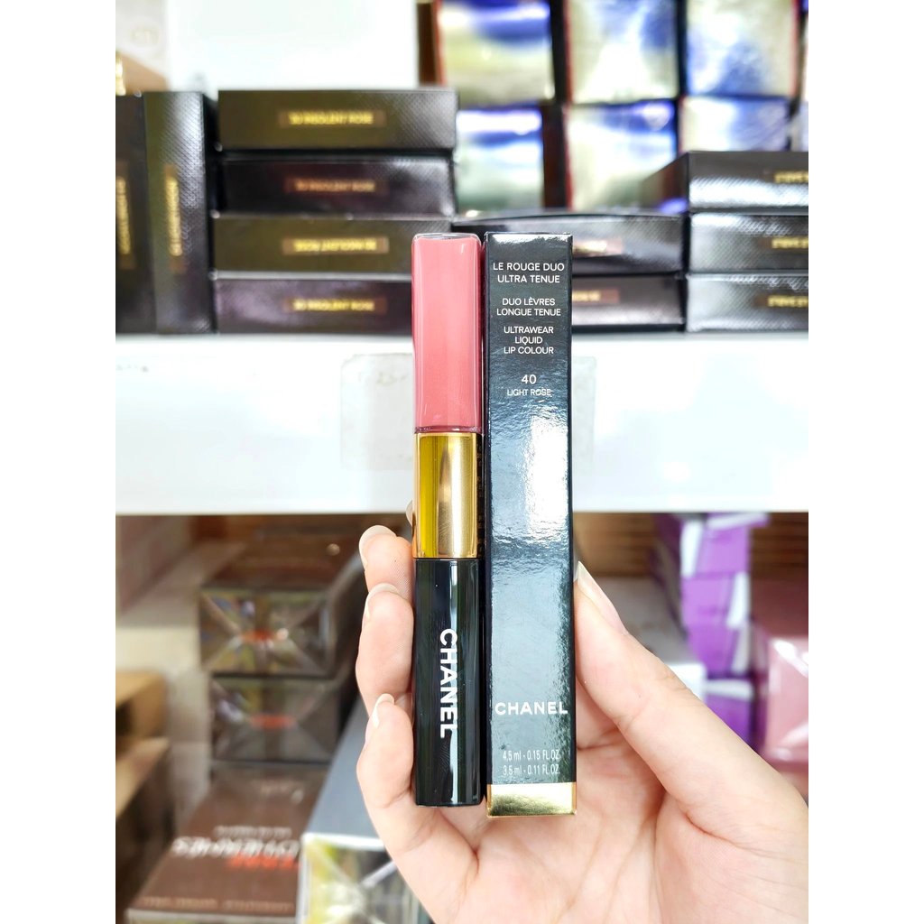 CHANEL/CHANEL ลิปกลอสสองหัว 40#双效持色唇釉镜面口红