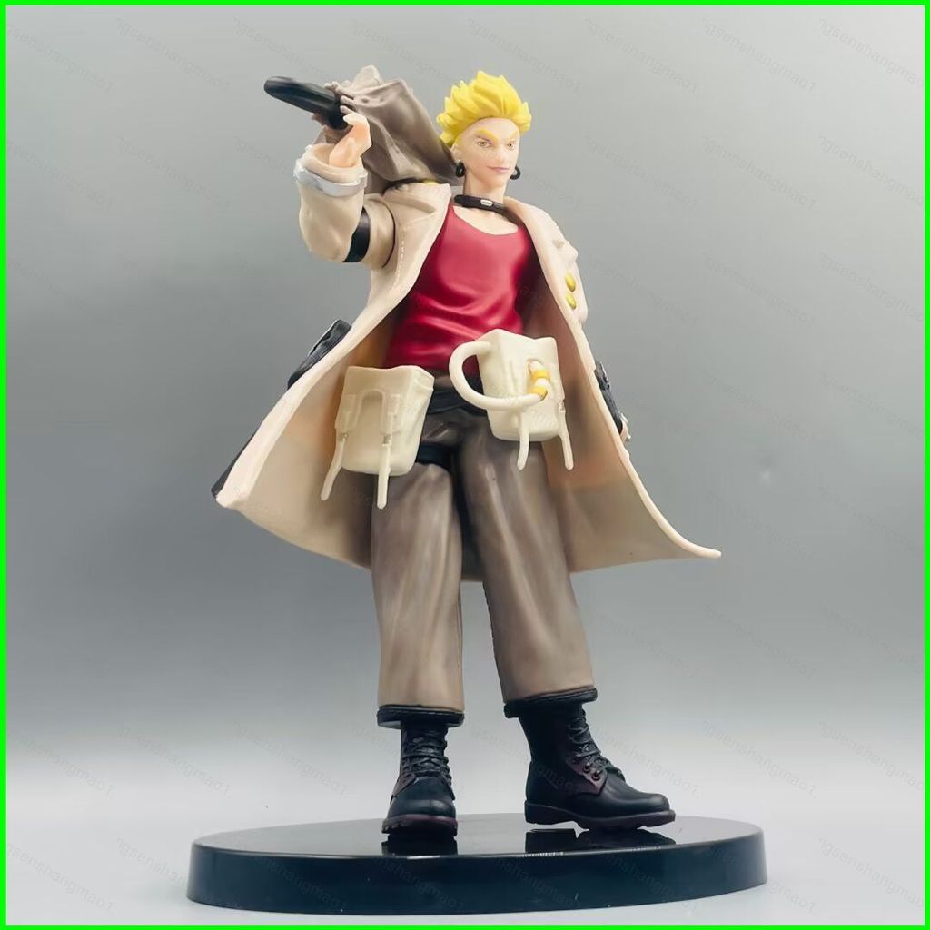 PS1 Gachiakuta Rudo เครื่องยนต์ Ryou Zangka Scavenger Junkyard Action Figure เดสก์ท็อปเครื่องประดับ 