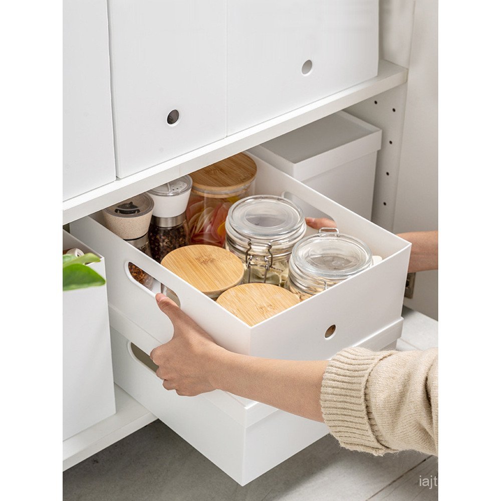 Xyt หม้อกล่องเก็บตู้ชั้นวาง Lower Slot จานอ่างล้างจานหม้อฝาปิดกล่องเก็บมุมขวาห้องครัวแคบ AB8Y