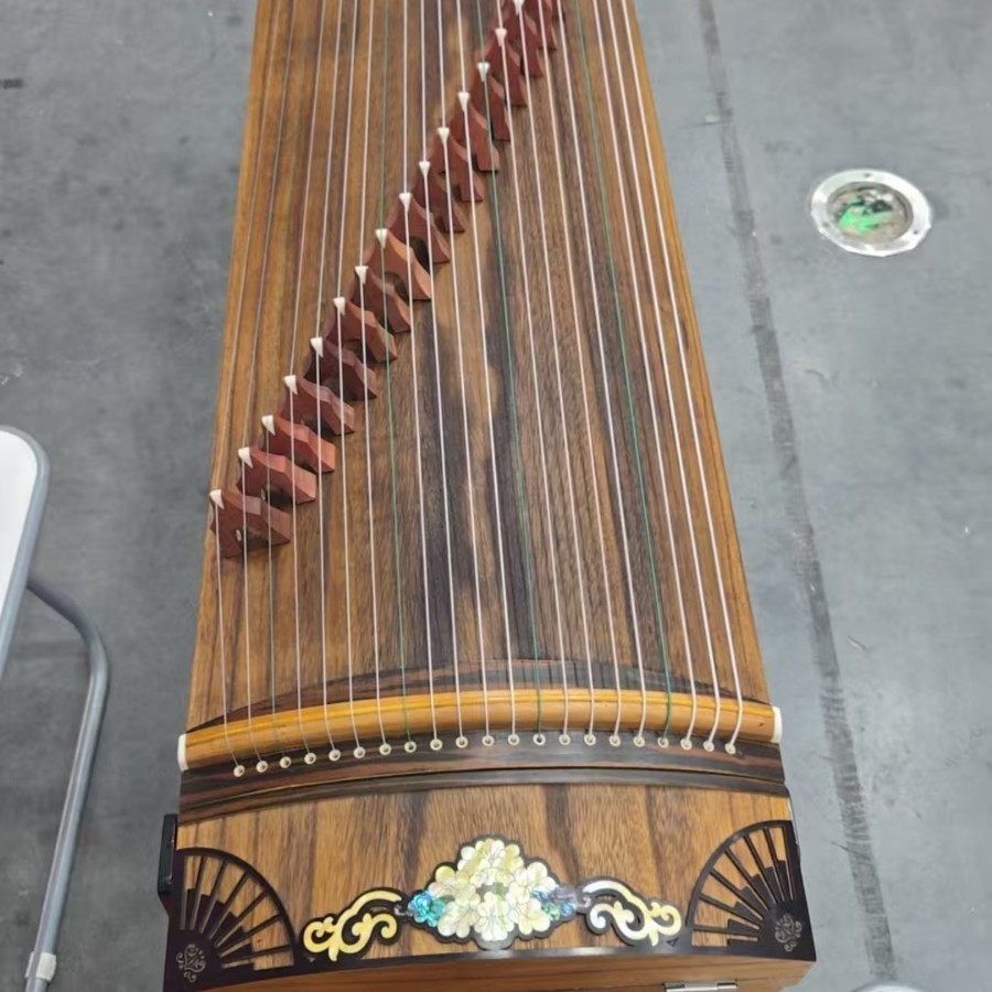 Lanbe Little Color Play เครื่องดนตรี Guzheng Guzheng Sound 1.25m Mini Learnable แบบพกพา BJ4L