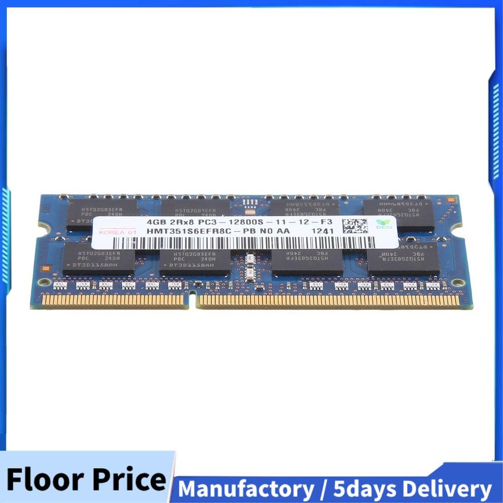 สําหรับ DDR3 4GB แล็ปท็อป RAM หน่วยความจํา 1600Mhz PC3 12800 2RX8 1.5V 16 IC SODIMM หน่วยความจําเฉพา