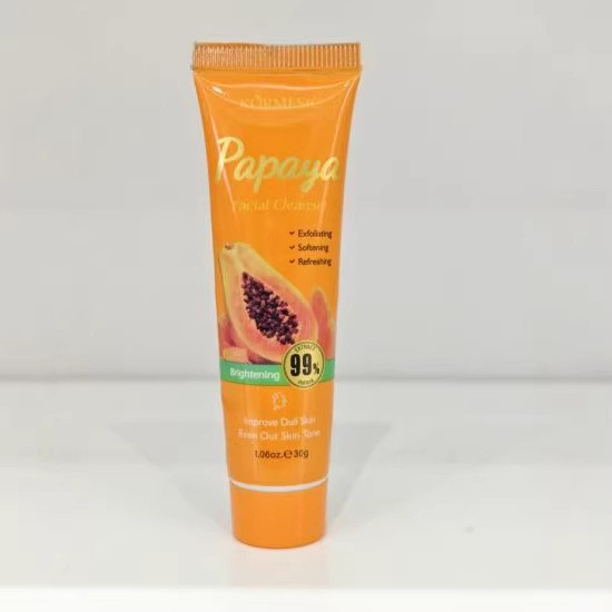 ขายร้อน ขายร้อน KORMESIC Papaya cleanser ทําความสะอาดผิวหน้าอย่างอ่อนโยน ผู้ผลิตการค้าต่างประเทศ 012
