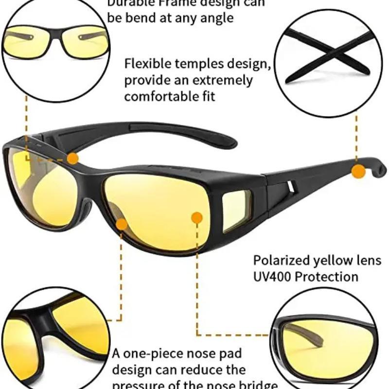 แว่นกันแดด PC 144mm 45mm 20mm 130mm สำหรับขับรถบนท้องถนน - รูปที่ 5