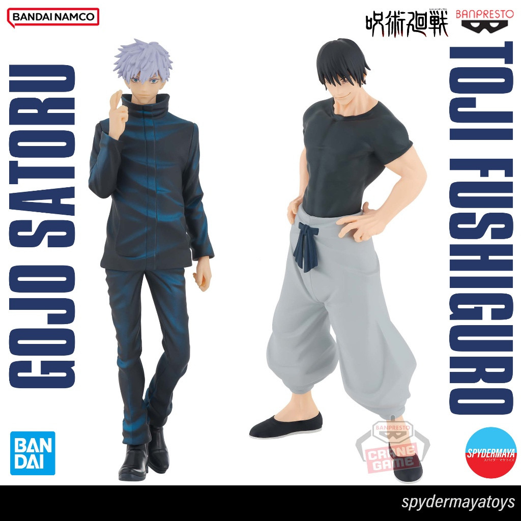 🎈   (PRE-ORDER) Jujutsu Kaisen Gojo Satoru Toji Fushiguro Figure - Banpresto