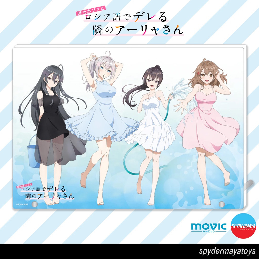🎈   (PRE-ORDER) Acrylic Panel Alya, Yuki, Masha, Ayano - MOVIC