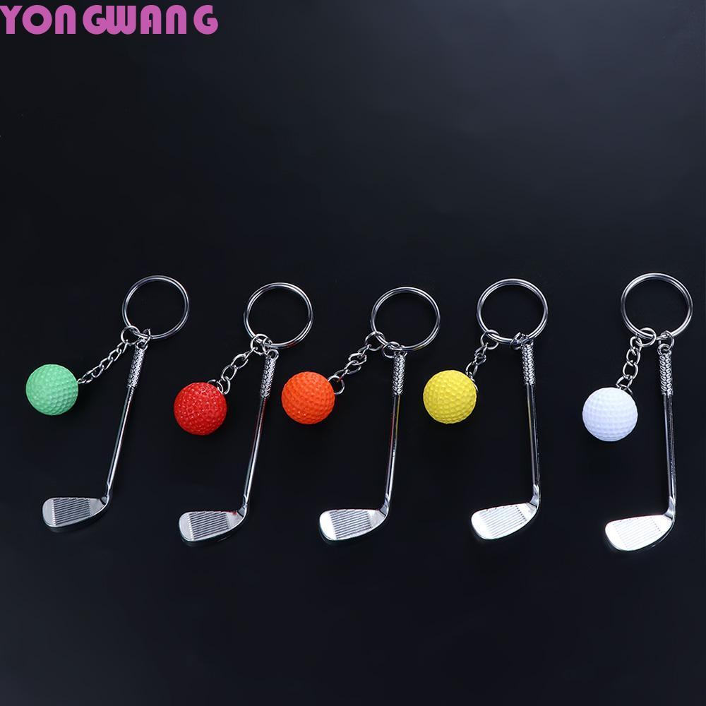 YONGWANG66HR Golf Ball Key CHAIN ผู้หญิงกีฬาสินค้ากุญแจรถสําหรับของที่ระลึก Ball เครื่องประดับ Ball 