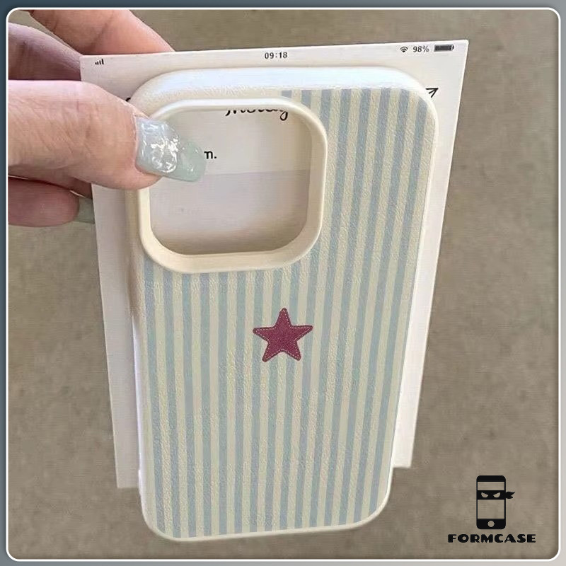 แอปเปิ้ลโทรศัพท์ เรดสตาร์ไลน์ สำหรับ iPhone เคสไอโฟน 13 12 11 PRO MAX X XS MAX 16 15 14 XR 7/8PLUS
