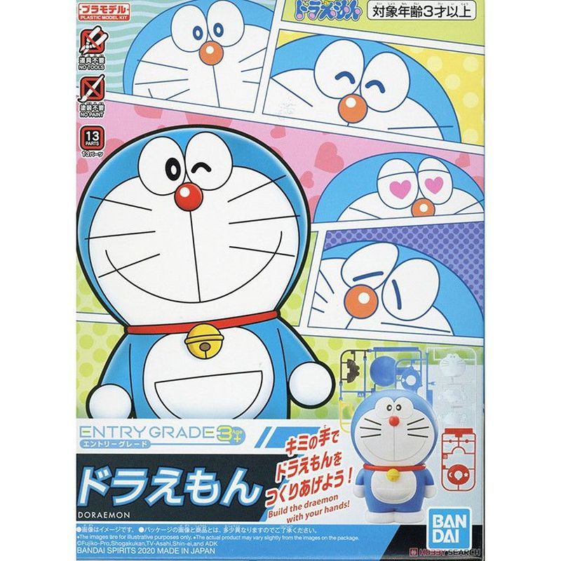 Bandai EG 04 เกรดเริ่มต้น Doraemon Doraemon Doraemon Tinkerbell Assembly Model