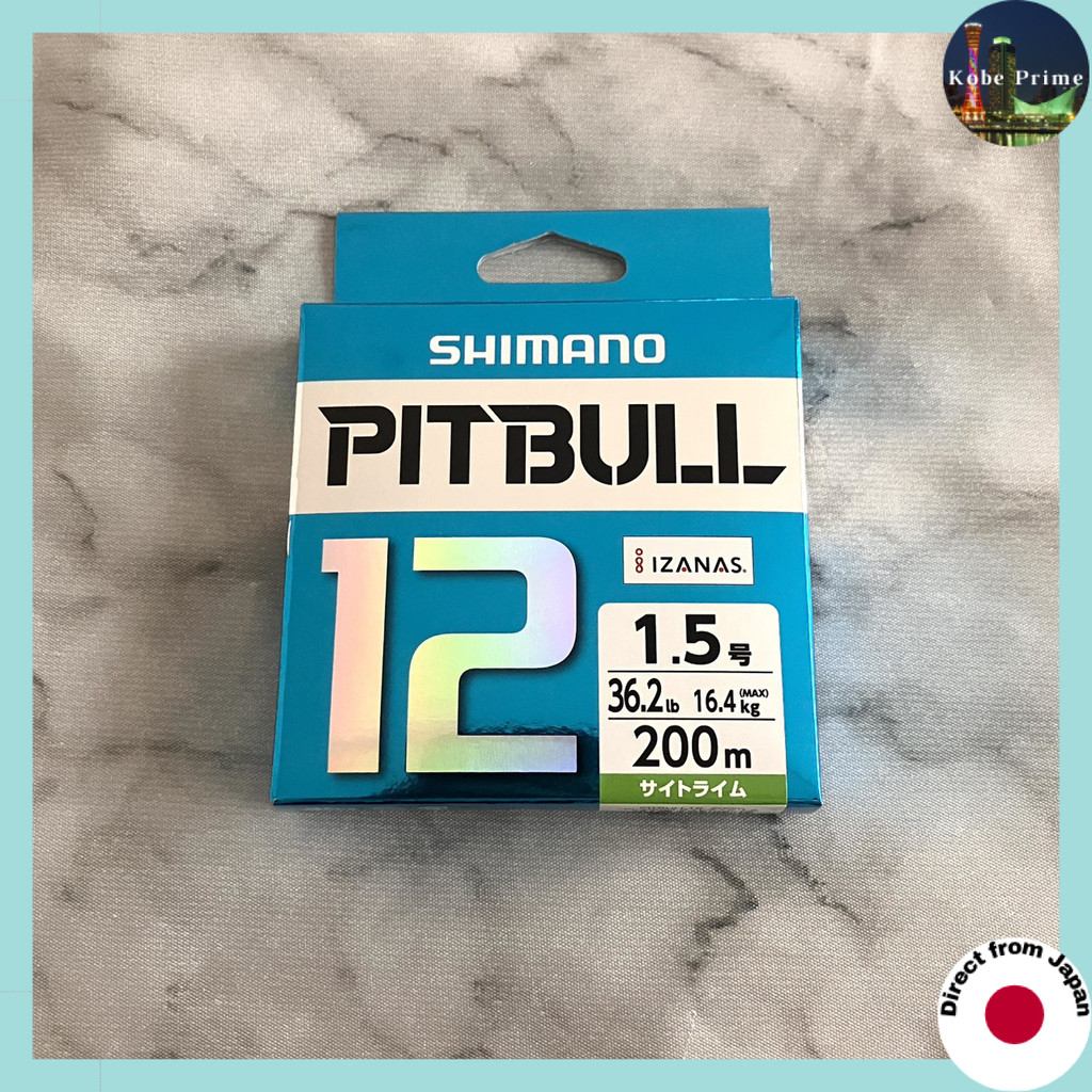 SHIMANO PE Fishing Line Pitbull 12-Braid - 150m & 200m Options