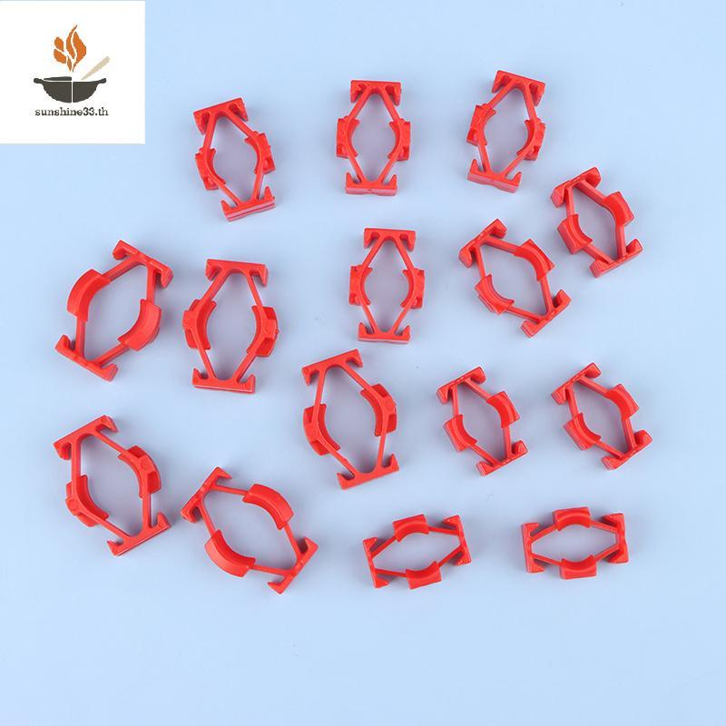 THSUN 10PCS Urea Tube Joint Fuel Tube Line Qui Connect Joint Clip, Diesel Tube Joint Clip TH