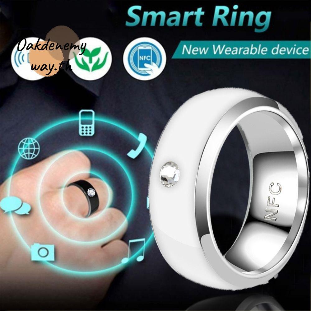 แหวนดิจิตอล NFC สแตนเลส กันน้ำ เชื่อมต่อกับสมาร์ทโฟนได้