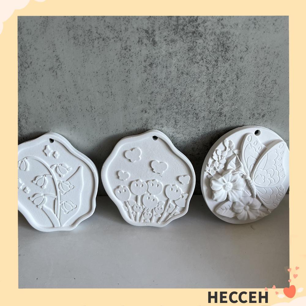 HECCEH Resin Mould, DIY Flower/Butterfly Flower Silicone Wax Tablets Molds Candle