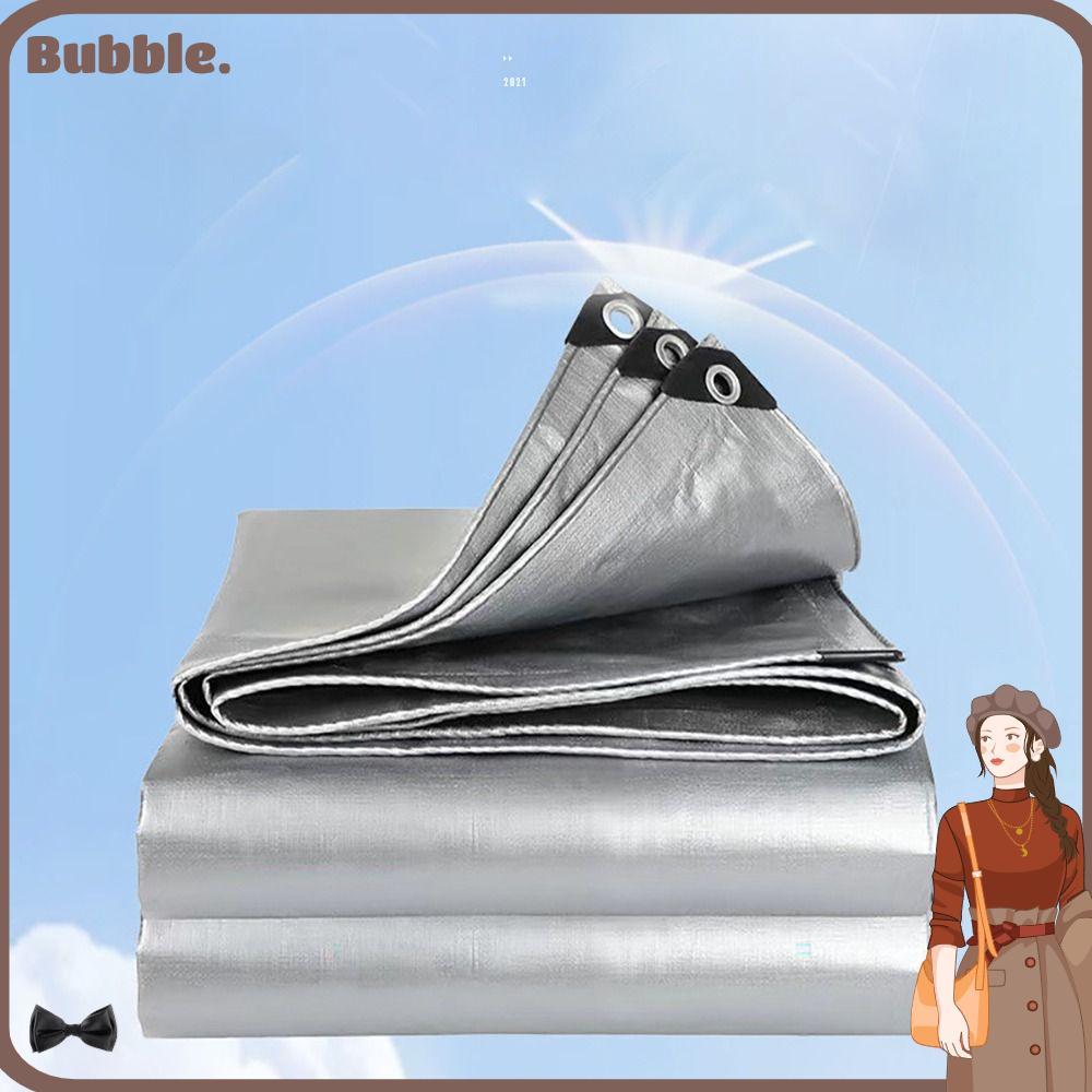 BUBBLE PE ผ้าใบกันน้ํา, 2mX3m Camping เต็นท์ Mat ผ้ากันฝน, ผ้าคลุมเฟอร์นิเจอร์กลางแจ้งกันสาด Sun Sha