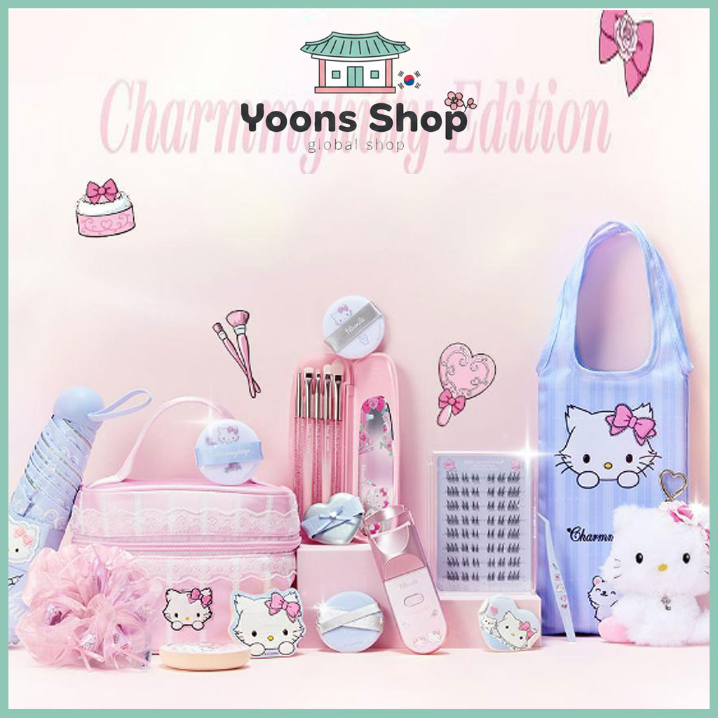 [FeiMilli x Charmy Kitty] พวงกุญแจตุ๊กตา/Multi-Pouch/UV 3 ชั้นร่ม/เสื่อปิกนิก & กระเป๋า/แปรงตา/ดัดผมด้วยความร้อน_จากเกาหลี