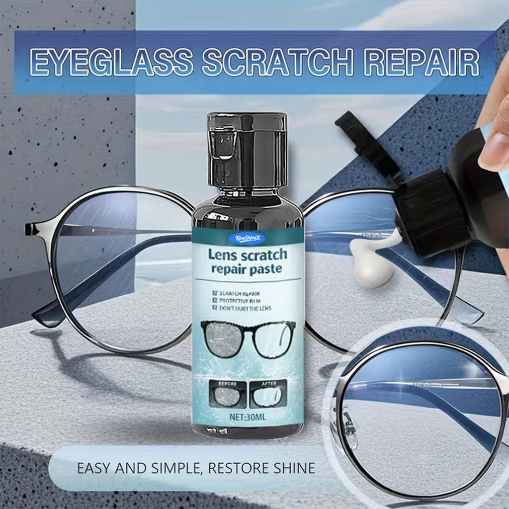 แว่นตา Scratch Remover สําหรับเลนส์ป้องกันแว่นตาบํารุงรักษาวางแว่นตา Scratch Remover วาง ลาไมน์ต์ph