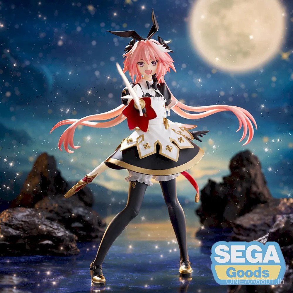 เวอร์ชั่นญี่ปุ่นพร้อมสต็อก SEGA Fate FGO Swordsman Astolfo FZ Jingpin Figure Q6ZO
