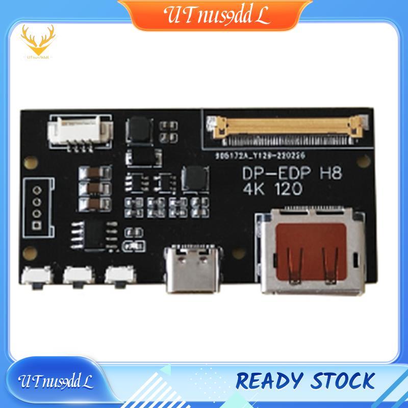 [UTnus9ddL] DP to EDP 4K 120HZ DIY4K Driver Board 4K 2K 1080 Adapter Board for Portable Display(A) ใ