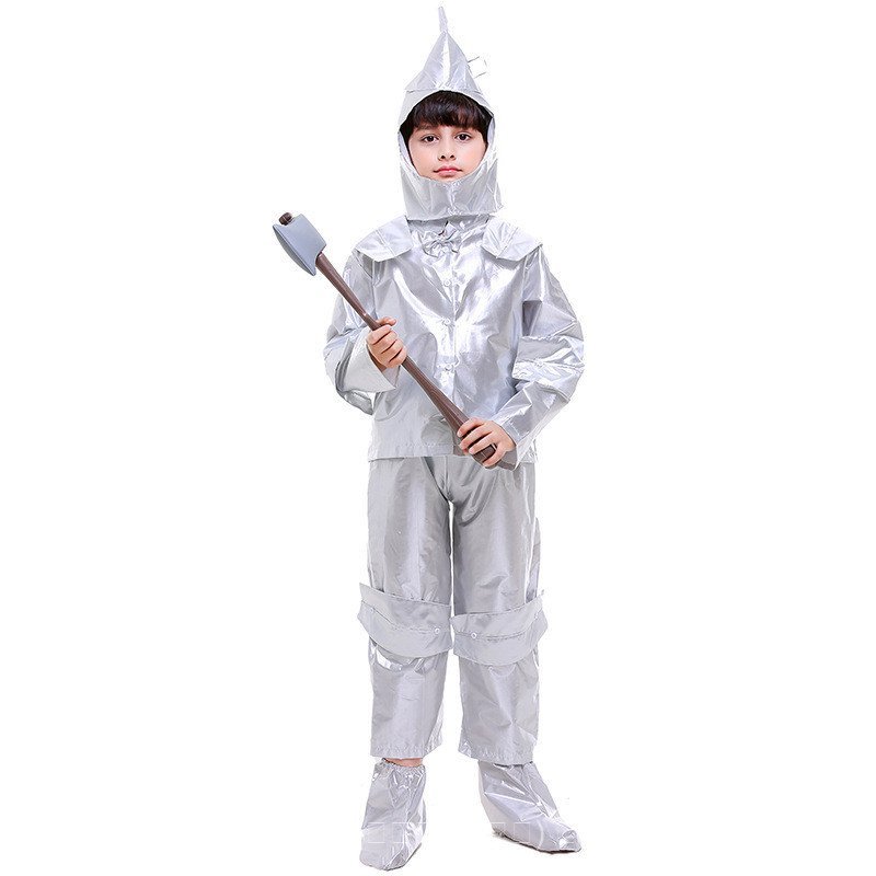 ชุดคอสเพลย์ Halloween ธีม Tin Man จากเรื่อง The Wizard of Oz และ Iron Man สำหรับเด็กชาย