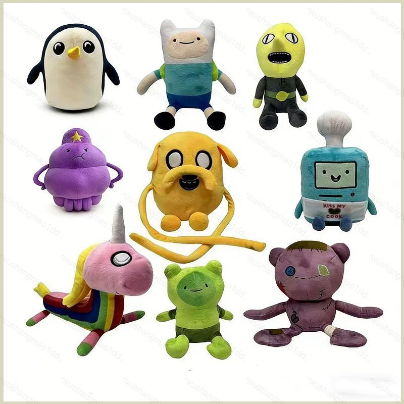 XS1 ADVENTURE TIME Earl of Lemongrab ตุ๊กตาตุ๊กตา Adventure Time Lemon Grab ตุ๊กตาของเล่นอุปกรณ์ต่อพ