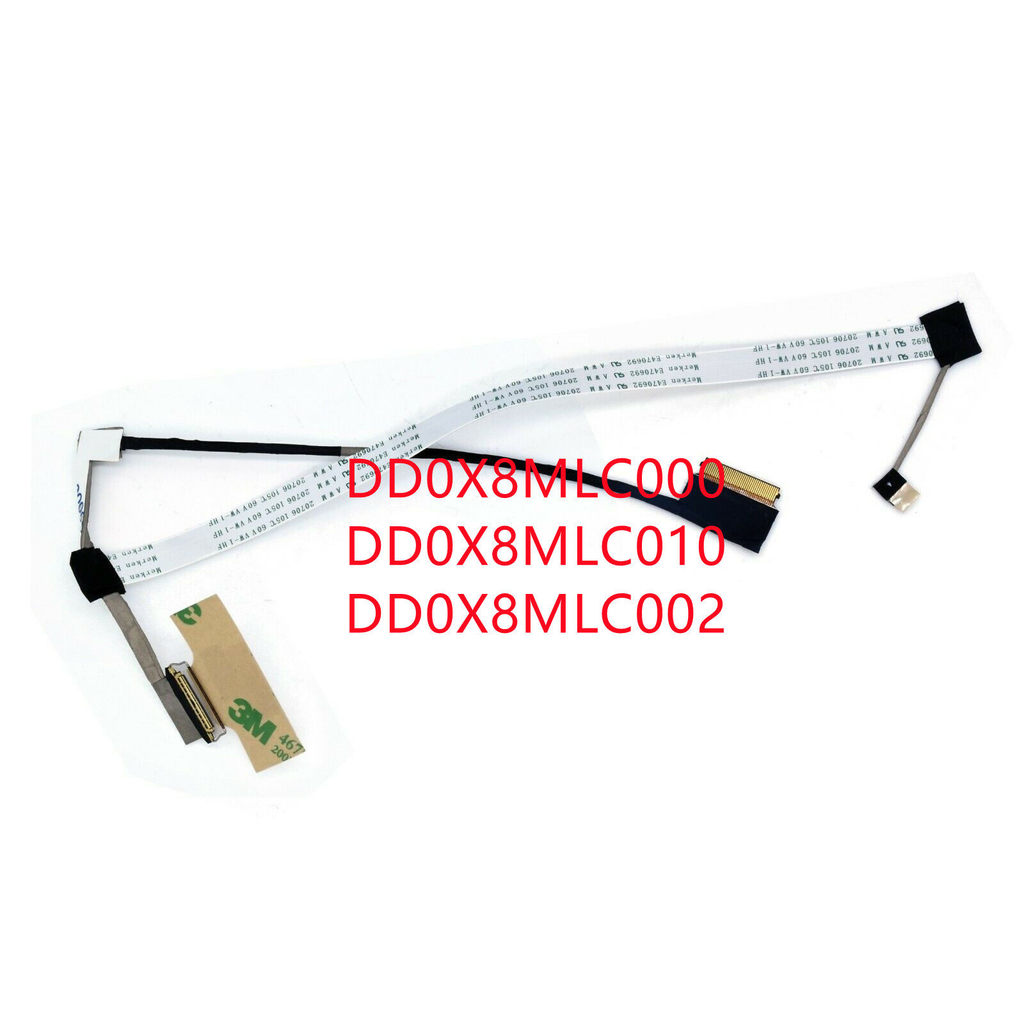 ใหม่สําหรับ HP 450 445R G6 440 445 G7 LCD LVDS สาย LED หน้าจอวิดีโอสาย DD0X8MLC000